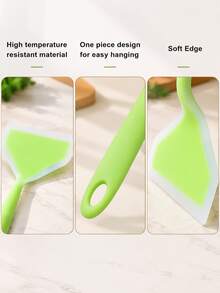 2/1pc Silicone Spatula Set, Non-Stick Heat-Resistant Turner, Suitable For Pancakes, Steak, Stirring, Grilling Kitchen Use, Multi-Color - Multicolor - View 12