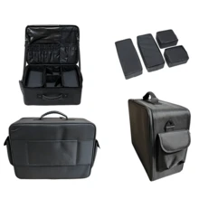 2pcs Professional Waterproof Makeup Bags - Portable, Handheld, Lightweight, Durable And Stylish; Perfect For Travel And Home Use/Random Style./Christmas-Halloween - Multicolor - View 2