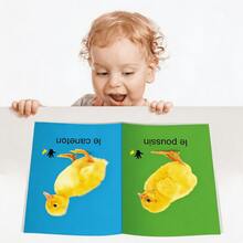 Satu set berisi 10 buku ensiklopedia anak-anak seri "Buku Pertamaku" berbahasa Prancis, yang mencakup sepuluh jenis objek berbeda, berfungsi sebagai materi pembelajaran bahasa Prancis pengantar untuk anak-anak dan meningkatkan kemampuan kognitif mereka. - Blue and White - View 9