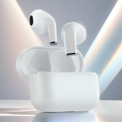 Nuevo Estilo Auriculares Inalámbricos Verdaderos 6.0 Intraurales Mini para Parejas Música TWS Video Bluetooth Auriculares HIFI Dolby Bass Estéreo Llamadas HD para Android Compatible con iPhone Teléfono Móvil Auriculares para Juegos Auriculares Inteligentes Regalo para el Día de Halloween