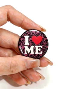 Funny Pattern Badge Brooch, Women's Badge, Pin Brooch, Bag Pendant, Clothing Accessory, Interesting Gift For Friends - Multicolor - View 2