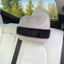 Adjustable Car Headrest Strap - Travel Headrest To Prevent Head Nodding And Neck Pain - Includes Soft Sleep Eye Mask - Portable Foldable Neck Stabilizer For Long Trips (Pillow Not Included) - Multicolor - View 7