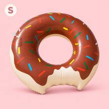 1/2/3pcs Inflatable Swim Rings, PVC Inflatable Swim Rings, Unisex Adult Underarm Floats, Including Green, Pink, Chocolate Donut Shape, Watermelon Shape, Suitable For Summer Water Sports, Pool Parties, Beach Parties, Swimming Pools, Beaches, Summer Vacation Leisure Swim Rings - Multiple Styles - View 11