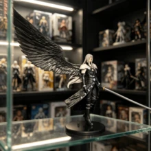 Game Merchandise Sephiroth Angel Model Figure Ornament, Anime Figure, 2D Figure, Model Ornament, Doll Figure, PVC Figure, Desktop Ornament, Computer Case Figure, Doll Model, Gifts For Boyfriend, Toys, Couple Things, Anime Figure, Anime Figures, Funk Pop, Anime Figure - Figure - View 5
