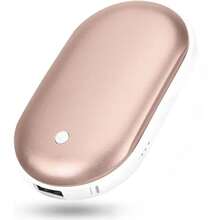 Penghangat Tangan Saku Portabel Isi Ulang Dua Sisi, Penghangat Tangan Penting untuk Berkemah & Berburu di Luar Ruangan Musim Dingin, Kapasitas Baterai: 2400mAh, Kapasitas Baterai: 1200mAh - MultiWarna - View 14