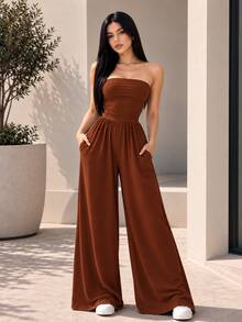 Women Unitards - Chocolate - View 8