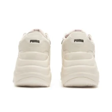 PUMA Pulsar Wedge Split Leather Synthetic Leather Bow Sport Comfort Shock Absorption Wear-Resistant Low-Top Casual Shoes Women's Rice Pink - Off White - View 5