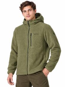 Timberland Jaket Softshell Fleece Hangat 3-in-1 untuk Pria, Cocok untuk Aktivitas Luar Ruangan, Mendaki, dan Panjat Tebing / Lapisan Dalam Fleece - Hijau Tentara - View 3