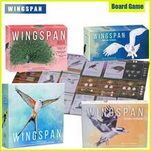 مكونات مطلية متينة، لعبة سطح المكتب Wingspan للطيور البرية | لعبة لوحية تكتيكية لجمع الموارد، لعبة أساسية فنية رائعة وحزمة توسعة، مناسبة للأنشطة الداخلية والتجمعات العائلية وهدايا أعياد الميلاد - متعدد الألوان - مشاهدة 2
