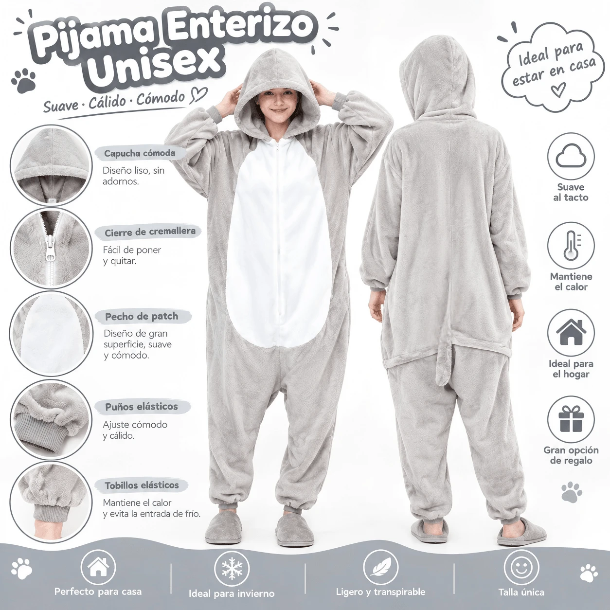 Party Costumes & Sets - Light Grey - View 1