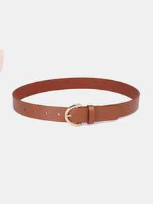 1pc/3pcs Solid Color Casual PU(Polyurethane) Women's Belt Suitable For Daily Use - A - View 7