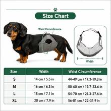 Washable Male Dog Diapers, Adjustable Pet Urine Pants, Breathable Leak-Proof Male Dog Sanitary Diapers, Reusable Pet Diapers - Grey - View 2