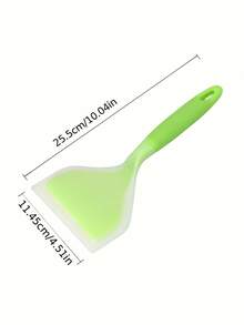 2/1pc Silicone Spatula Set, Non-Stick Heat-Resistant Turner, Suitable For Pancakes, Steak, Stirring, Grilling Kitchen Use, Multi-Color - Multicolor - View 4