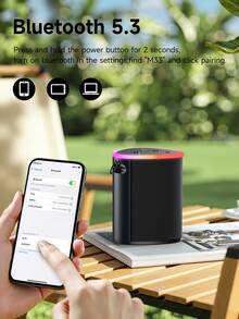 Tagry M33 Portable Bluetooth Speaker RGB Lights TWS Function Waterproof Mini Speaker For Party Outdoor Camping Bathroom Travel - View 6