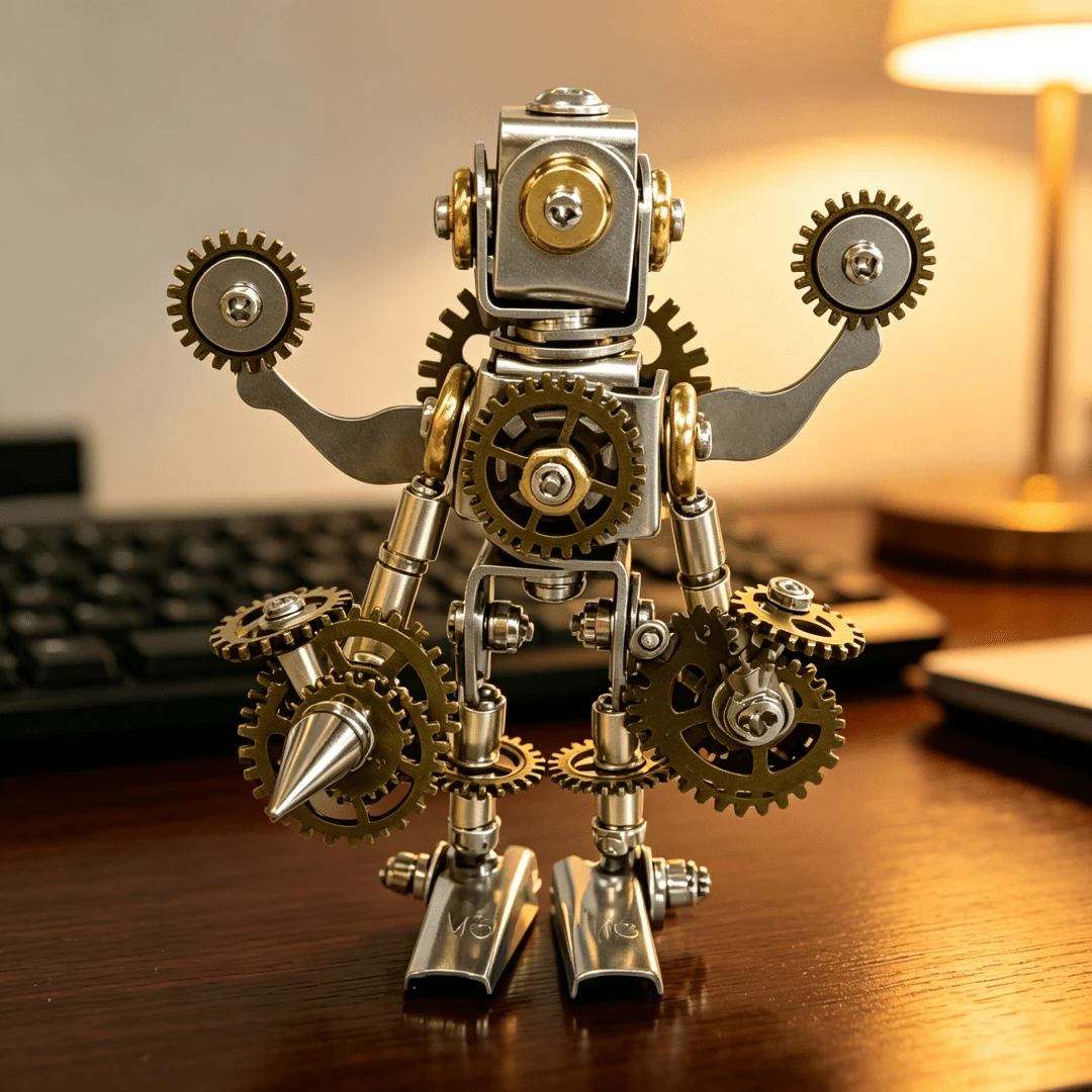 Desktop Mechanical Belial Robot 3D Mechanical Model Finished Figurine For Collection Home Decor Creative High-Difficulty Handmade Art Piece - Multicolor - View 1