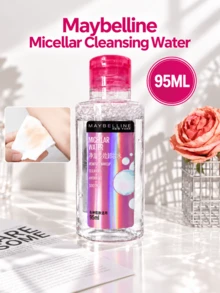 Maybelline Micellar Water, 95ml, 1/3pcs, Non-Stripping, Gentle Soothing And Hydrating, Suitable For Sensitive Skin And All Skin Types - Cleansing Water - 95ml - View 4