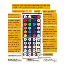 RGB LED Strip Lights 44-Key Remote, USB Powered TV Backlight, Color Changing Ambient Lights For Bedroom Living Room, Halloween Home Decor - 44-key RGB LED Strip - View 2