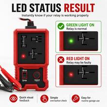 Universal Automotive Relay Tester 4-Pin/5-Pin Car Relay Detection Tool Automotive Circuit Tester - one-size - View 5