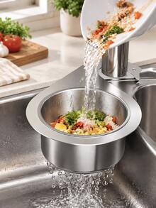 2pcs Enhanced Mesh Bag Swan Sink Strainer Basket, Latest Sink Corner Strainer, Faucet Hanging Filter Basket For Kitchen Waste Collection - Multicolor - View 15
