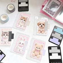 Dotted Pattern Index Tab Sticker Sheets, Multi Color T-Shaped Self-Adhesive Stickers, Decorative Photo Card Accessories For Scrapbook, Journal And Card Sleeve Customization - Multicolor - View 7