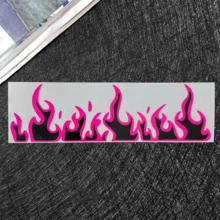 Flame Motorcycle Stickers, Waterproof Vinyl Decals, Suitable For Bicycles, Cars, Helmets, Fuel Tanks - Multicolor - View 6