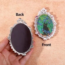 1 buah Magnet Kulkas, Magnet Dekoratif Logam yang Indah, Magnet Kulkas Motif Tengkorak dan Kucing, Hadiah Sempurna, Dekorasi Rumah! - A - View 12