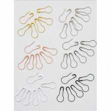 10/320pcs Gourd Shaped Safety Pins, Pear Shaped Gourd Pins, Ball Shaped Pins Suitable For DIY Crafts, Sewing, Knitting Marking And Clothing Labels - Gourd Shaped Pin - View 1