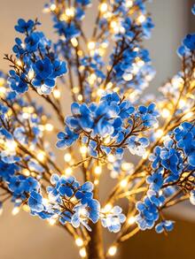 1PC 55CM Tall 60 LED Warm White Fairy Tree Light, USB + 3 AA Battery Dual Power Supply, Ins Style Atmosphere Desktop Decor Lamp, Bedroom Homestay Party Ornament, Birthday Holiday Gift LED Tree Light - Warm White - View 11