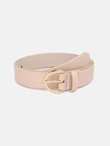 1pc/3pcs Solid Color Casual PU(Polyurethane) Women's Belt Suitable For Daily Use - A - View 13