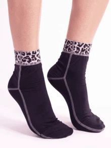 Foot Moisturizing Socks, Minimalist Soft Elastic Fabric Closed Toe Design, Elastic Cuff, Locks In Moisture And Helps Foot Cream Absorption, Nourishing Spa Foot Care Socks, Suitable For Dry Feet, Cracked Heels, Home Foot Care, Overnight Care, Winter Use, Christmas Gift - Multiple Styles - View 11