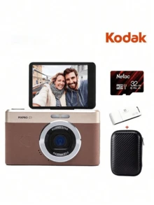Kodak C1 Máy ảnh kỹ thuật số màn hình lật 2.8 inch 13MP hình ảnh HD và chụp góc rộng video 1080P thân máy siêu mỏng di động lấy nét tự động - Xem 9