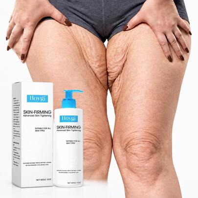 Hoygi 60g Body Firming Cream, Skin Tightening Cream For Butt, Thighs & Stomach, Moisturizing Shaping Body Cream, Enhances Skin Elasticity For Smoother & Tight Looking Skin,Lifts Loose & Sagging Skin,Body Contours,Suitable For All Skin Types,Men And Women