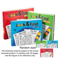 Children's Letter Tracing Book, 32 Pages Colorful Tracing Practice Book, Uppercase/Lowercase Practice, Preschool Children Pen Control, Early Writing Skills, Early Education Cognitive Learning Book, Back To School Season Tutoring Study Book - Multicolor - View 10