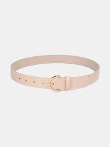 1pc/3pcs Solid Color Casual PU(Polyurethane) Women's Belt Suitable For Daily Use - A - View 9