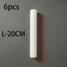 6/10/20pcs Gap Filler Foam Rods, White Lightweight Foam Material, Round, Reusable And Trimmable, Sofa Cover Fixing Strips, Prevent Sofa Cover Slipping, Suitable For Living Room Sofa Furniture Accessories - Multicolor - View 5