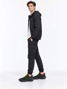 New Balance NB Tektrel MTTTRLO1 Fashionable Breathable Running Shoes Men's Black Yellow - Black - View 9