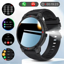 2026 New Smart Watch With LED Flash, Wireless Calling, Compatible With IOS/Android, Multiple Sports Modes, Alarm/Calendar, Pedometer, Photo/Music Control, And More. Great As A Family Gift. - View 6