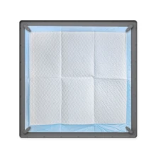 Dog Pee Pad Tray Holder, Non-Slip Silicone Pee Pad Support, Suitable For Puppies And Small To Medium Dogs Incontinence Toilet Training Pad Tray, Toilet Training Pad, No-Spill High-Edge Design, Portable Leak-Proof Pad Tray, For Indoor Floor Protection, Dog Supplies! - Size S Silicone Diaper Pad Holder (1 Diaper Included) - View 6