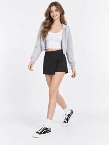 PUMA Capri Raw Cut Retro Versatile Low-Top Sneakers Unisex Black & White, - Black - View 6