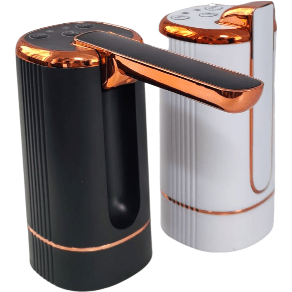可折疊 3 按鈕功能電動飲水機，可充電電動抽水泵，適用於 5 加侖水桶，餐廳廚房用水分發工具，可用於聚會、派對、露營等場合 - 彩色 - 查看 1