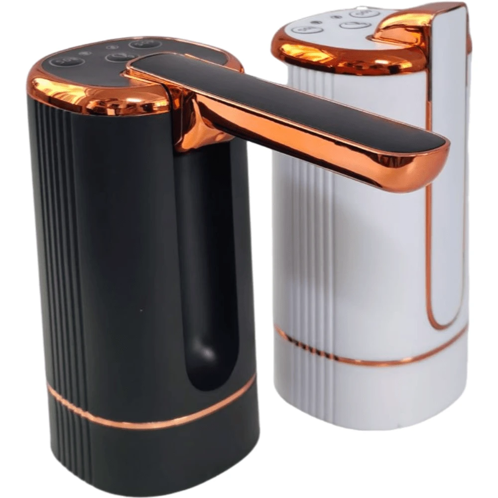 Foldable 3-Button Function Electric Water Dispenser, Rechargeable Electric Water Pump, Suitable For 5 Gallon Water Jugs, Water Dispensing Tool For Restaurant Kitchens, Can Be Used In Gatherings, Parties, Camping And Other Occasions - Multicolor - View 1