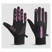 Non-Slip Cold-Resistant Touchscreen Gloves, Water-Resistant, Lightweight Warm Wind-Resistant Outdoor Gloves For Running, Cycling, Driving, Hiking In Cold Weather, Unisex Autumn/Winter Warm Gloves - Multicolor - View 7