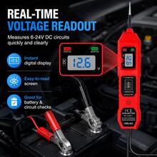 CNBJ-823 Digital Power Probe Tester 6-24V Automotive Circuit Tester Automotive Voltage Test Tool Electrical Repair Diagnostic Equipment - one-size - View 5