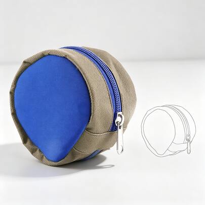 Fishing Reel Pouch, Zippered Sponge Protective Reel Cover Bag, Soft Reel Storage Case For Left & Right Hand Reels