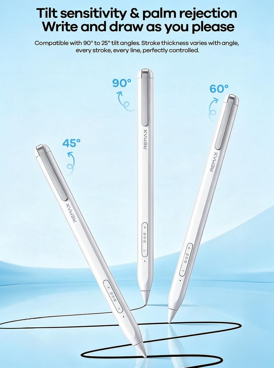 REMAX Apple IPad Compatible Sliding Cover Bluetooth Capacitive Stylus, AP11, Pencil Alternative, Sensitive And Smooth - View 1