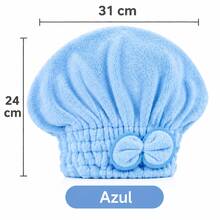 Hair Drying Cap - Blue - View 1