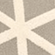 Snowflake On Gray Background