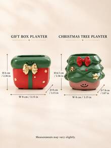 1pc Cute Christmas Jewelry Holder, Santa Claus And Gingerbread Open Top Organizer For Rings, Earrings And Small Accessories, Festive Vanity Storage, Dresser Decor And Holiday Gift Idea - New Model - View 9