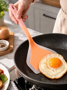 2/1pc Silicone Spatula Set, Non-Stick Heat-Resistant Turner, Suitable For Pancakes, Steak, Stirring, Grilling Kitchen Use, Multi-Color - Multicolor - View 14