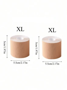 1 捲可客製化胸部膠帶（含 10 個乳暈貼），強黏性、長效穩定，適合深 V 領無內衣穿著 - 彩色 - 查看 35